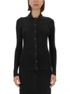 Kiton Women's Ribbed Sweater In Black