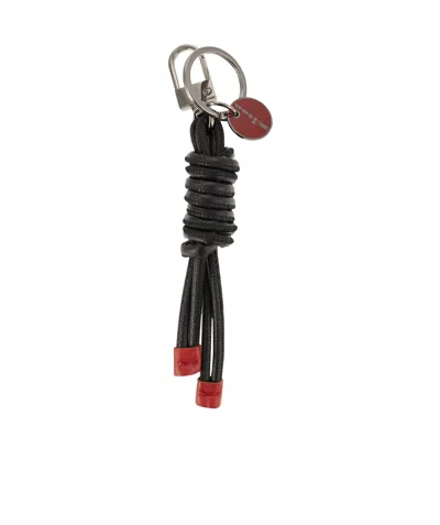 KITON KITON LOGO PLAQUE KEY RING