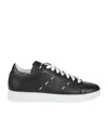 Kiton Round Head Lace Up Low Upper Board Shoes In Black