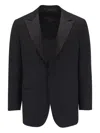 Kiton Satin-trim Blazer