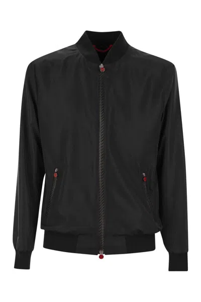Kiton Men's Sea - Bomber Jacket In Black