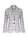 Kiton Shadow Blazer In Multi