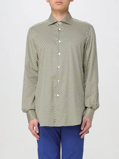 Kiton Shirt  Men Color Blue