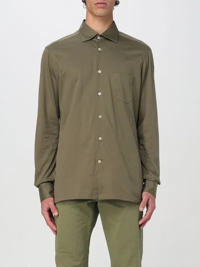 Kiton Shirt  Men Color Green