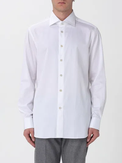 Kiton Shirt  Men Color White