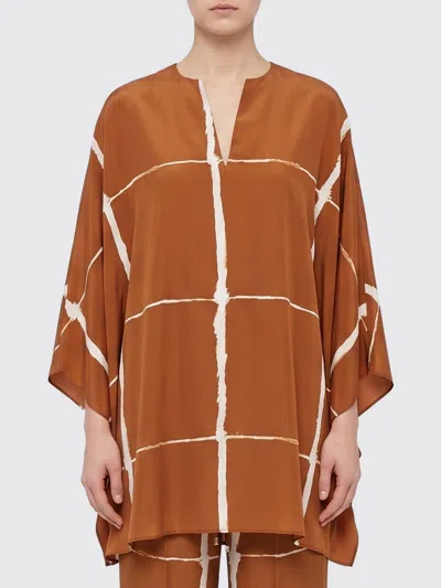 Kiton Shirt  Woman Color Brown