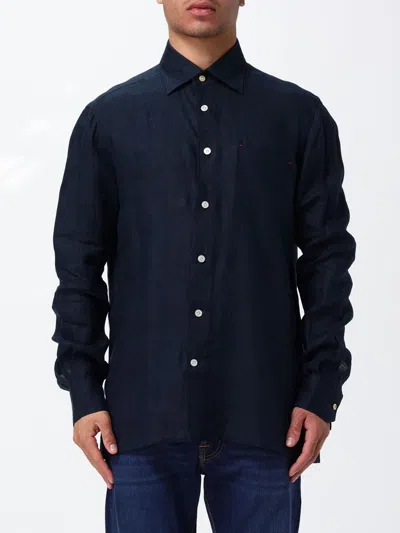 Kiton Shirt Men In Blue