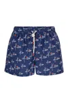 Kiton Short Patterned Swim Boxers
