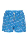 Kiton Short Patterned Swim Boxers