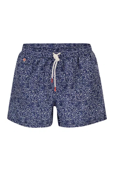 KITON KITON SHORT PATTERNED SWIM BOXERS