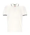 Kiton 'ciro' Polo Shirt With Polo Collar In White