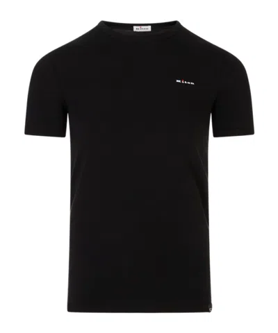 Kiton Short-sleeved T-shirt In Black
