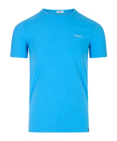 Kiton Short-sleeved T-shirt In Blue