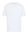 Kiton Cotton Crew-neck Short-sleeve T-shirt In White
