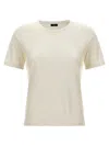 Kiton Knitted Cashmere-silk T-shirt In White