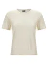 KITON SILK CASHMERE T-SHIRT WHITE