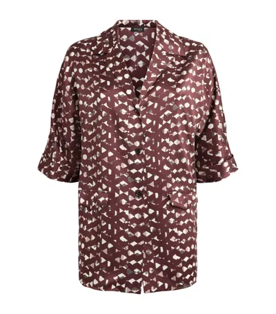 Kiton Silk Printed Blouse