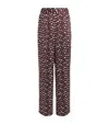 Kiton Silk Printed Sleeveless Top In Multi