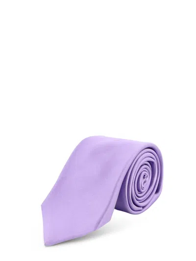 Kiton Ciro Paone Tie In Purple