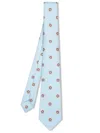 Kiton Silk Tie In Mint In Green