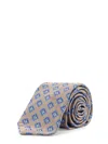 Kiton Silk Tie In Multi