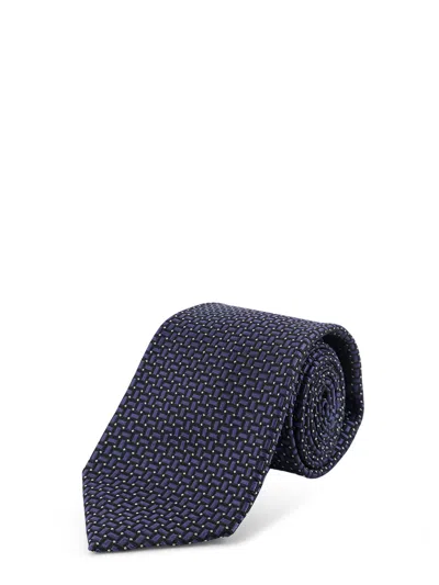 Kiton Silk Tie In Multi