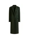 Kiton Single-breasted Coat In Green