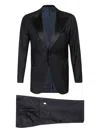 Kiton Single-breasted Suit In 黑色