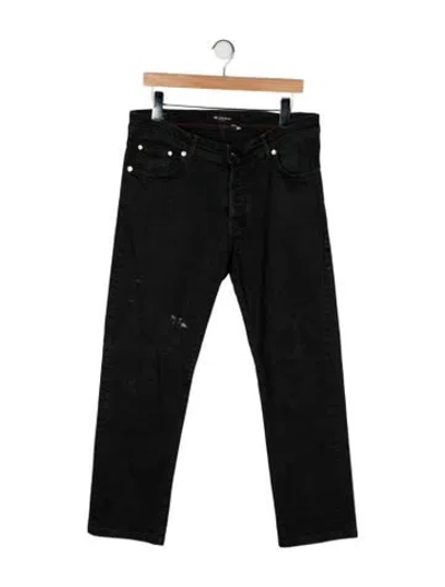 Pre-owned Kiton Skinny Jeans In Black