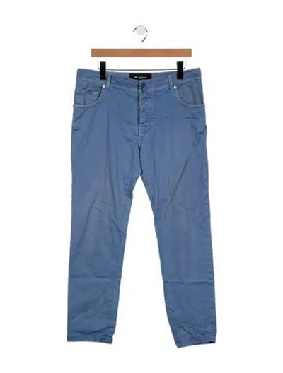 Pre-owned Kiton Skinny Jeans In Blue