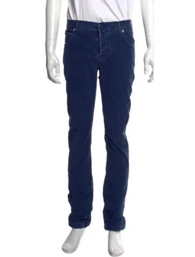 Pre-owned Kiton Slim Fit Jeans In Blue