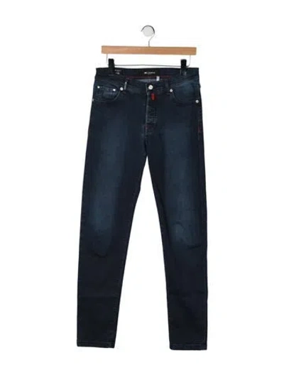 Pre-owned Kiton Slim Fit Jeans In Blue