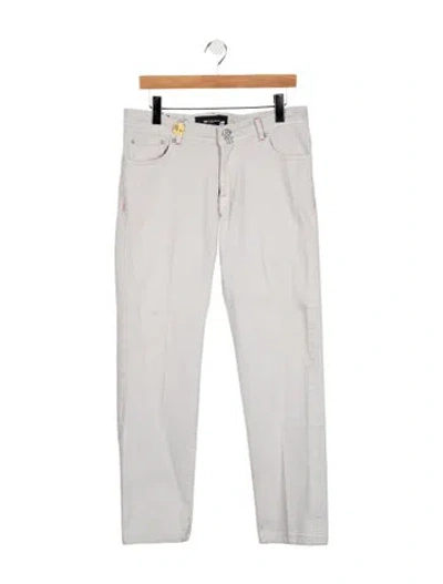 Pre-owned Kiton Slim Fit Jeans In Gray