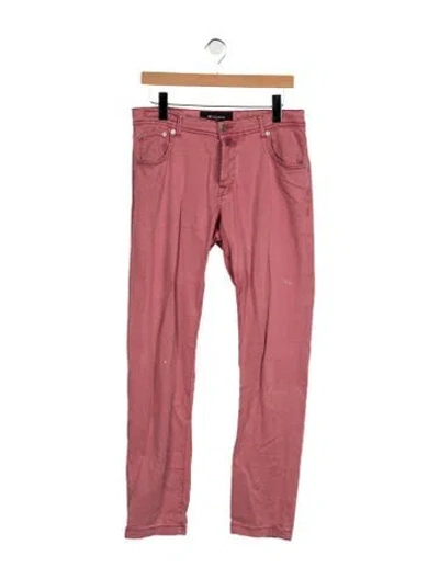 Pre-owned Kiton Slim Fit Jeans In Pink