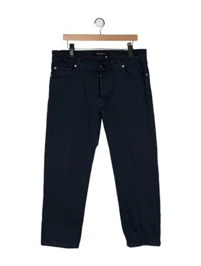 Pre-owned Kiton Slim Fit Jeans W/ Tags In Blue