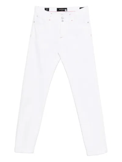 Kiton Slim-fit Jeans In White