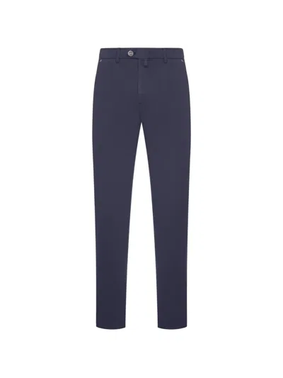 Kiton Slim-fit Tailored Trousers In Multi