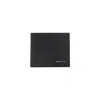 Kiton Logo-plaque Bi-fold Calf Leather Wallet In Black