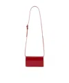 Kiton Snap Shoulder Bag In Red