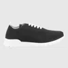 Kiton Knit Upper Sneakers Pull Tab Rubber Sole In Black