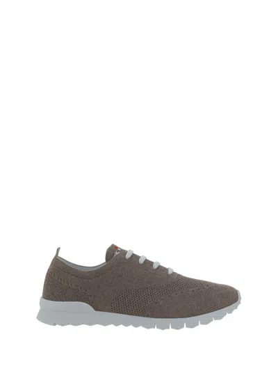 Kiton Sneakers In Brown