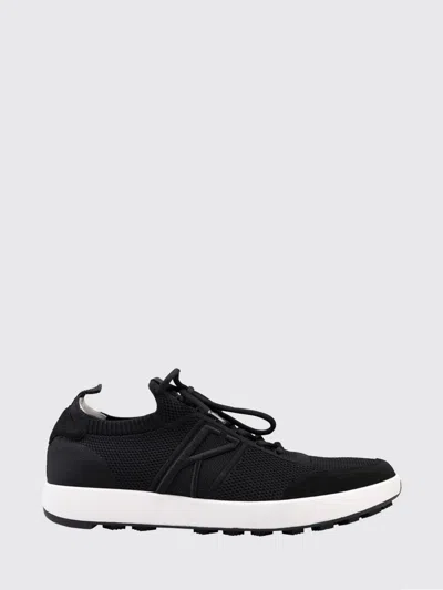 Kiton Knit Runner 2.0 Sneakers In Black