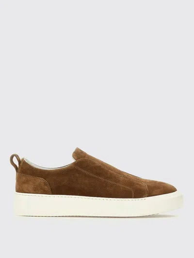 Kiton Trainers  In Camoscio