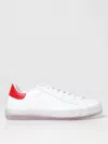 Kiton Leather Sneakers In White
