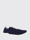 Kiton Fits Sneakers Round Toe Knit Upper In Blue