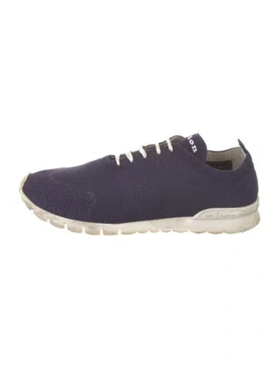 Pre-owned Kiton Sneakers In Purple