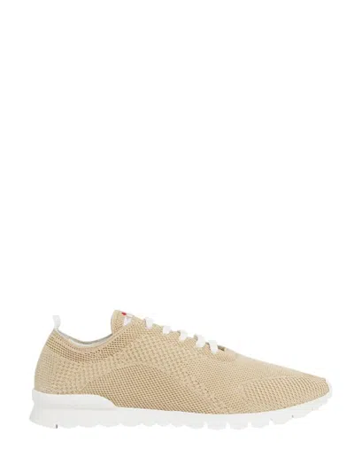 Kiton Sneakers Shoe In Brown