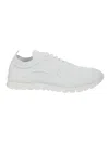 Kiton Sneakers With Laces In White