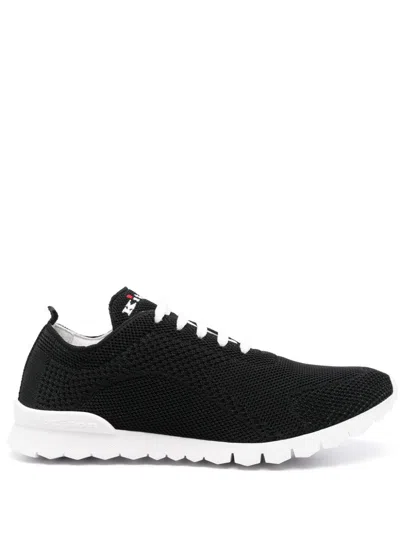 Kiton Sneakers With Embroidery In Black