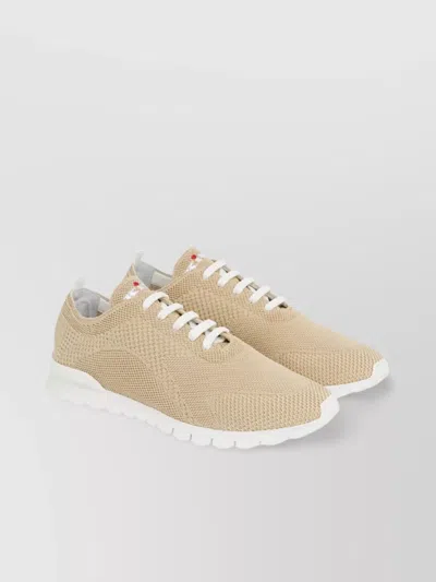 Kiton Sneakers With Unique Graphic Stitching